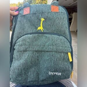 Dyper brand Diaper bag.